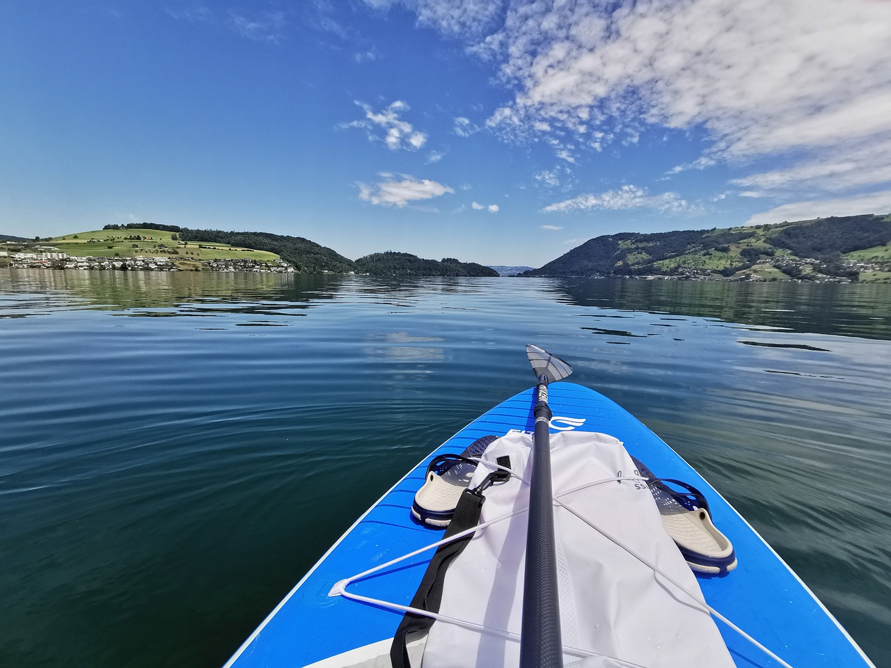 Single layer or double layer SUP board CanoePoloSyracuse2016